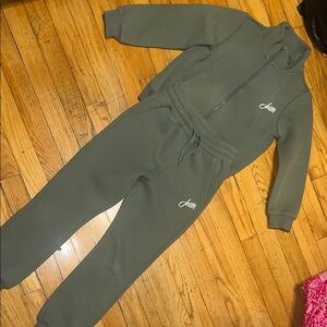 KITH KIDS INTERLOCK Tracksuit with White Logo